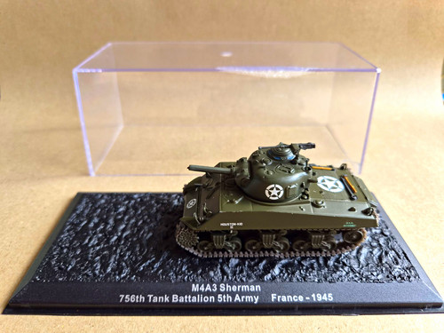 Deagostini m4a3 sherman 756th - m4a3,
