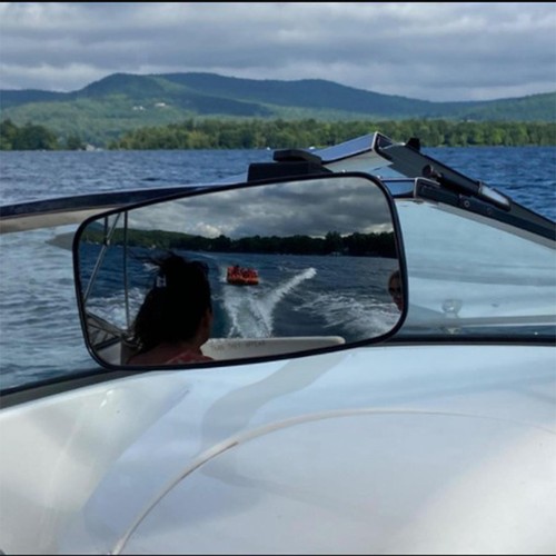 Boat rear view mirror - boat,
