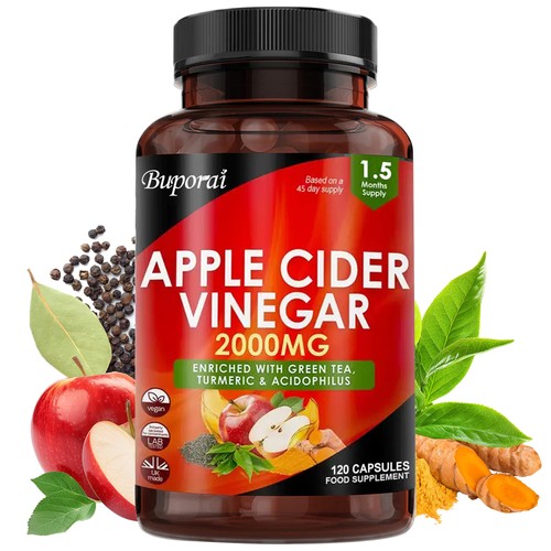 Apple cider vinegar 120pcs - apple,