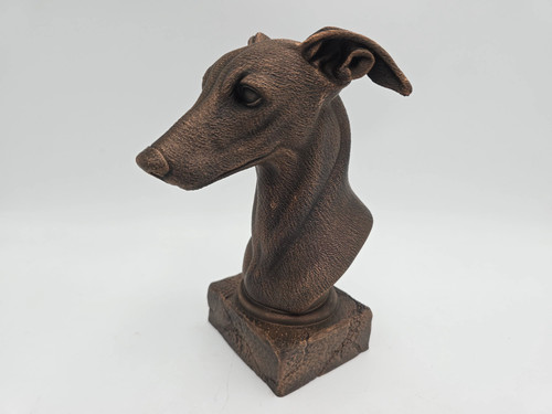 Whippet bust - whippet,