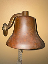 Antique Soild Brass Ships Bell