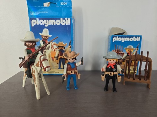 Playmobil cowboys and - cowboys,