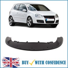 Front Bumper Spoiler Black