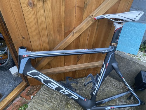 Carbon fibre bike frame - carbon,
