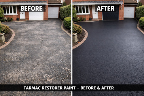 Tarmac restorer paint - tarmac,