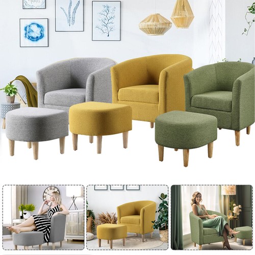 Accent armchair ottoman - accent, +ottoman