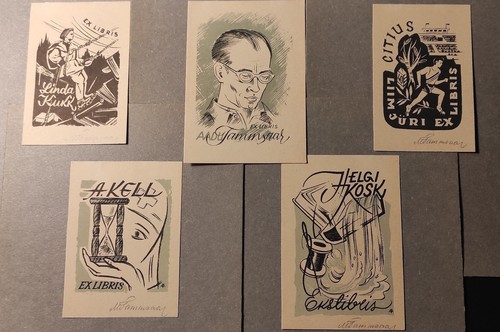 Libris exlibris estonia - exlibris,