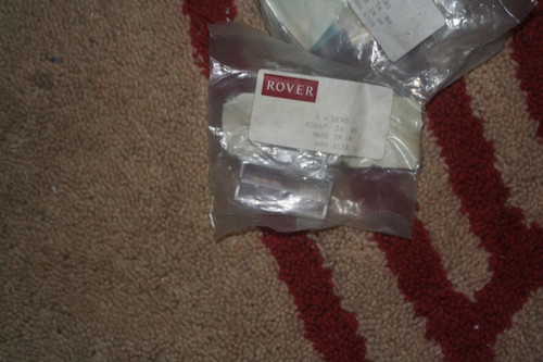 Nos rover number plate - nos,