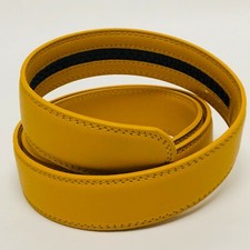 1 3/8 inch 3.5 cm Belt Mustard