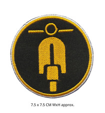 Scooter Motif Vespa Patch