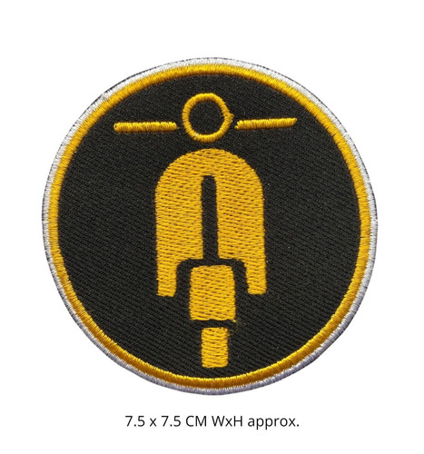Scooter motif vespa patch - motif,