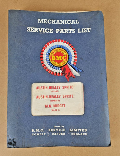 Bmc akd3566 parts list austin - bmc,