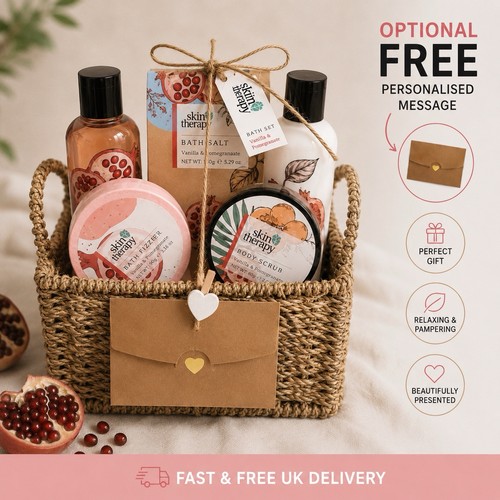 Pamper hamper spa gift set - pamper,