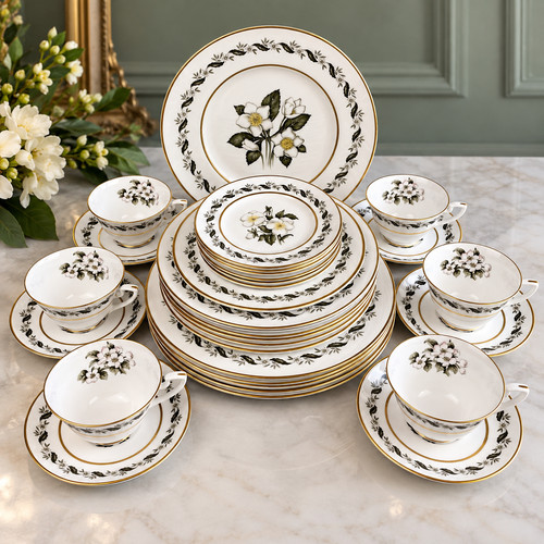 Royal worcester dinner service - dinner,