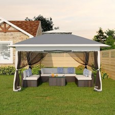 Pop gazebo 3x3m double - gazebo, 3x3m,