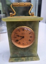 Vintage IMHOF Green Onyx 8 Day