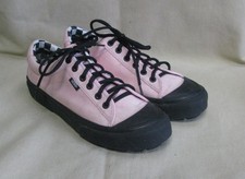 Vans Lazy Oaf style 29 Limited edition Pink canvas black rubber shoes 6.5 / 40
