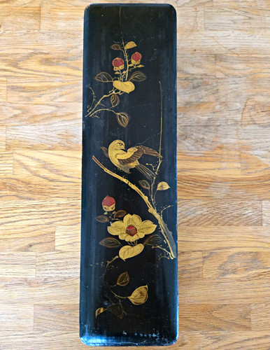 Japanese lacquer box fubako - lacquer,