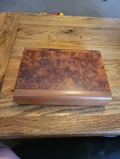 Well Made Walnut Inlaid Box