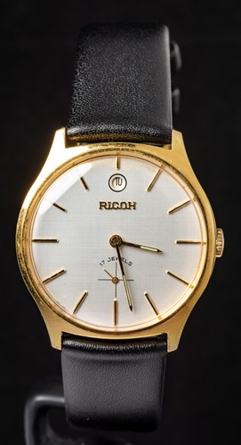 Ricoh sub dial gold plated - sub-dial, gold-plated