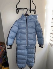 Moncler Ski/Snowsuit Baby Blue