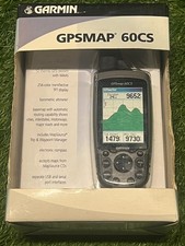 Garmin GPSMAP 60CS Portable Hiking Climbing Satellite Navigation boxed complete