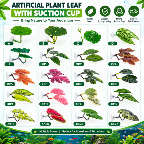 Simulated lotus leaves - simulated,