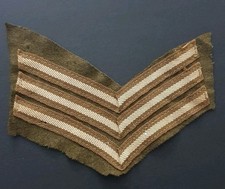 British Army - WW2 - Sergeant Stripes - Rank.