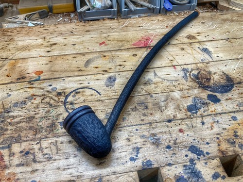 Wizard smoking pipe - smoking, stem