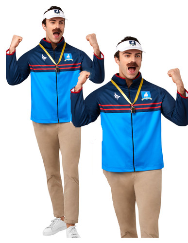 Ted lasso costume kit mens - lasso,