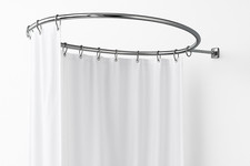 Round Shower Curtain Rail for