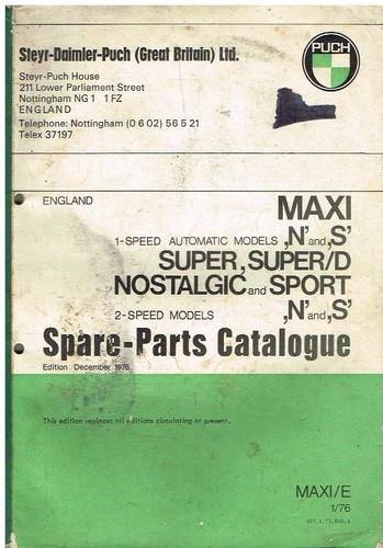 Puch maxi super d - (n, super/d