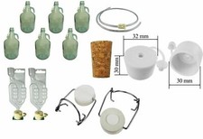 5L Litre Wine making / storage thick glass Demijohn/Carboy ,optional accessories