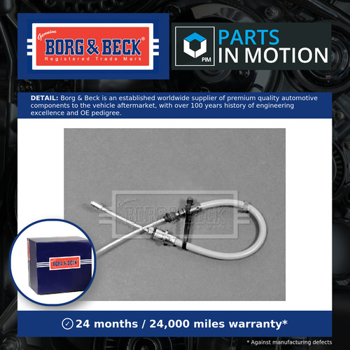 Handbrake cable fits citroen - handbrake,