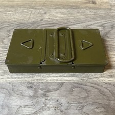 Vintage Metal Bankers Cash Money Deposit Box Safe Deposit Drawer/Inner Tray