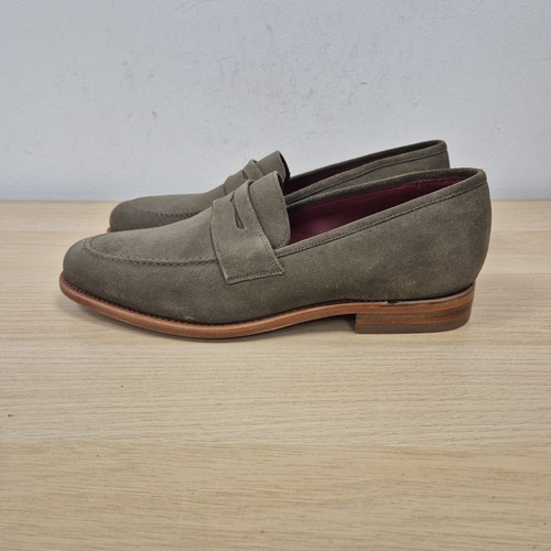 Loake camden green olive - green,