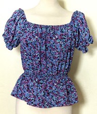 Womens 1940's 50s Gypsy Top