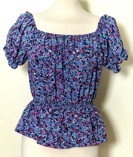 Womens 1940 50s gypsy top - 50s,