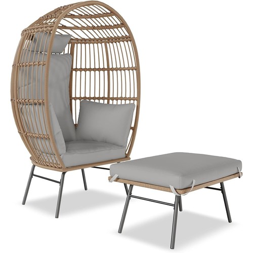 Garden egg chairs - egg, wicker