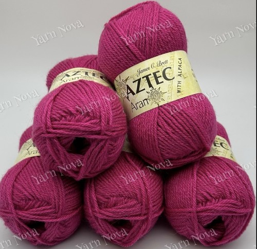James brett aztec aran - james,