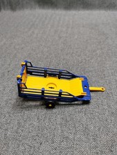 Vintage Britains Farm Vehicles Bale Sledge Cart, 1978, missing bales