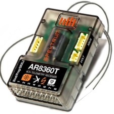 Spektrum AR8360T+ DSMX 8-Channel AS3X+ and SAFE Telemetry Receiver
