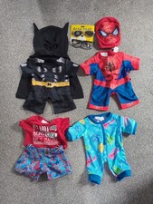 Build bear spiderman batman - bear,,