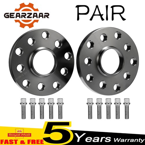 Pair 15mm alloy - 15mm, hubcentric