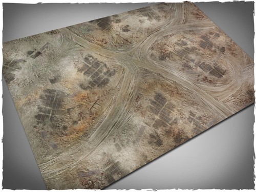 X60 ash wasteland - 44"x60",