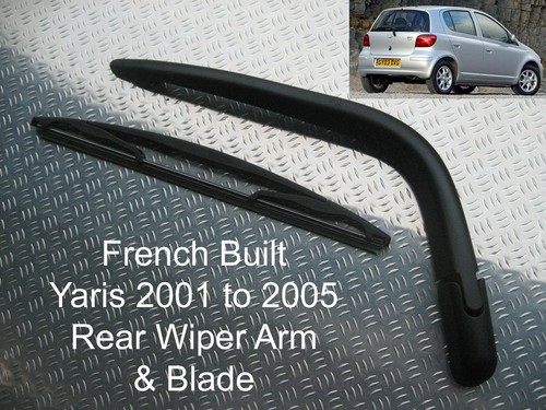 Rear wiper arm blade toyota - rear,