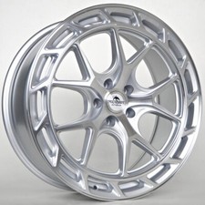 Forzza Saturn Rims Alloy Wheels 19 Inch 8.5j  5x112 x4 Silver Face AUDI VW MERC