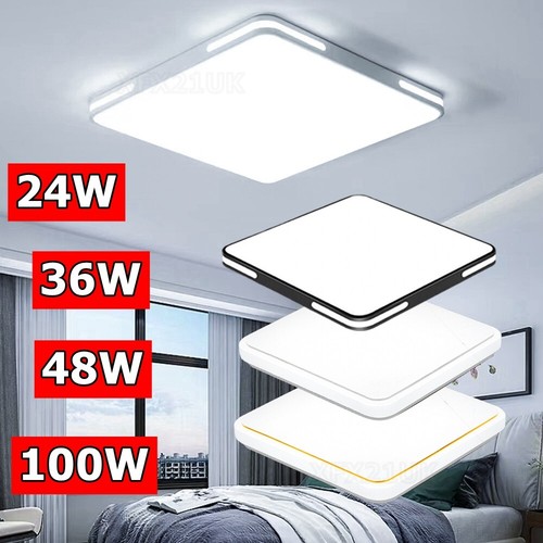 Modern square led ceiling - square,
