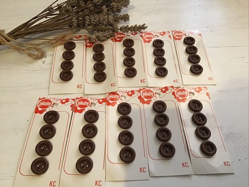 Bulk vintage pikaby buttons - bulk,