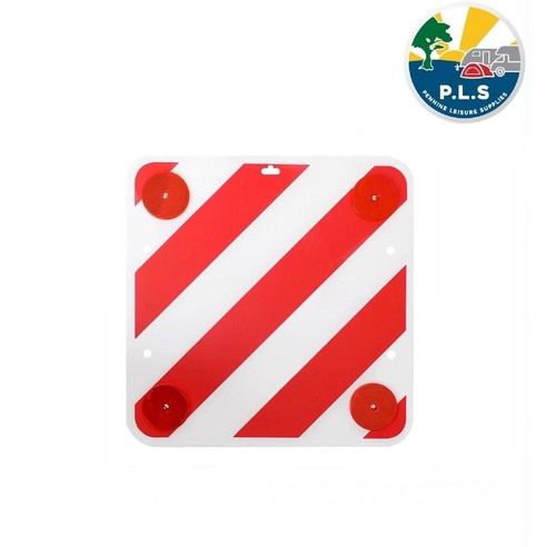 Pennine rear warning sign - rear,